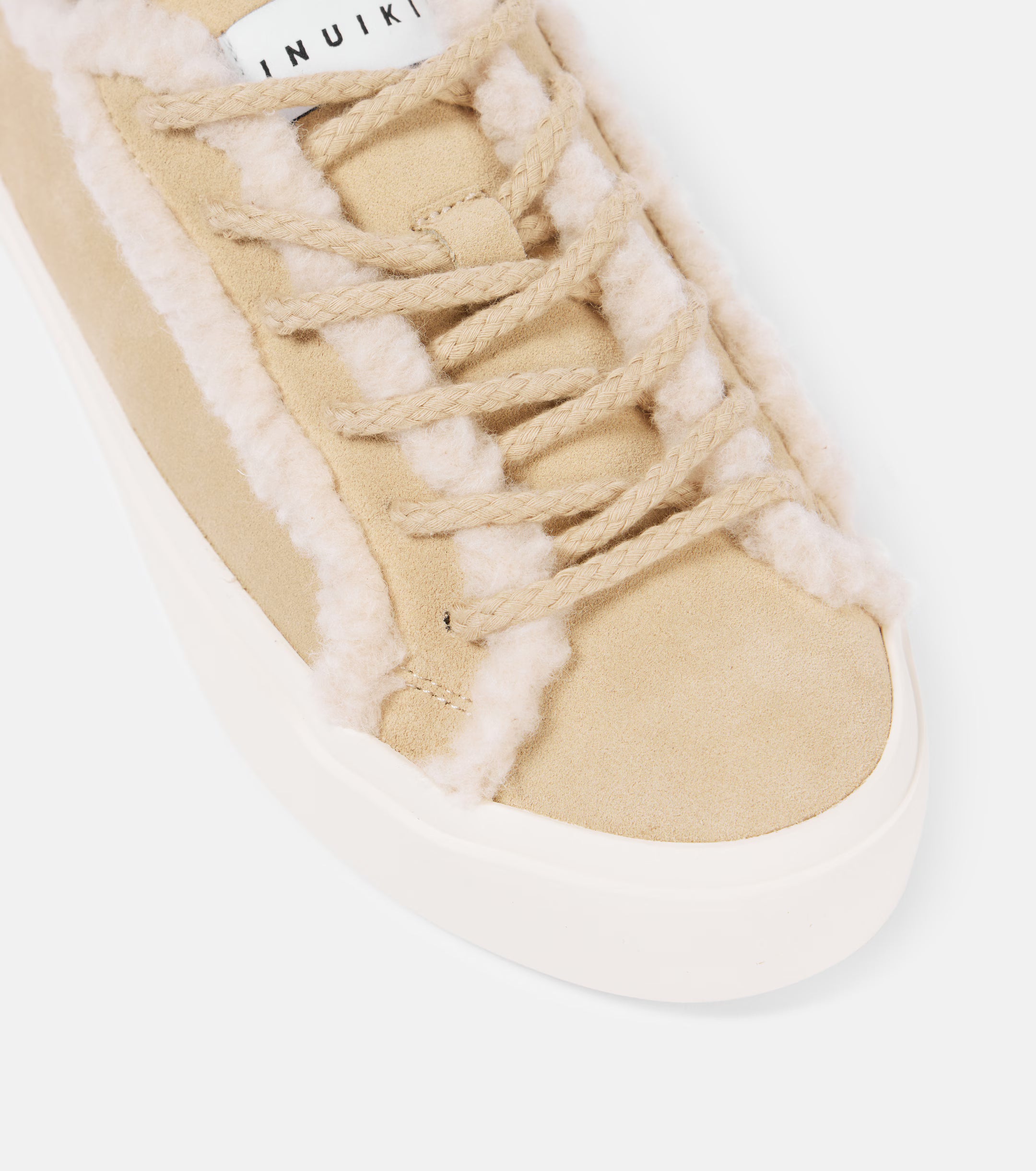 Inuikii - Shearling-lined suede sneakers